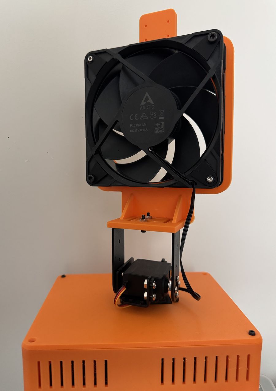 Face-Tracking Desk Fan